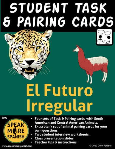 spanish-task-pairing-cards-for-irregular-future-tense-verbs-los