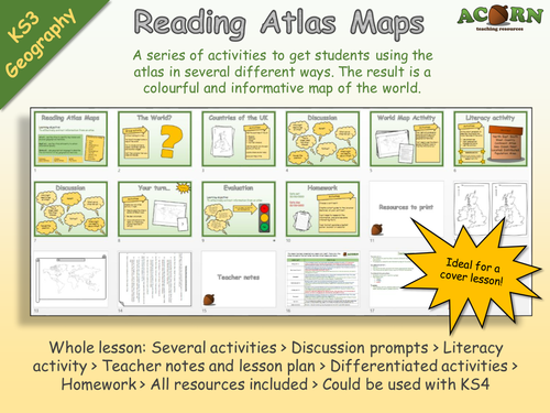 Geography - Reading Atlas Maps