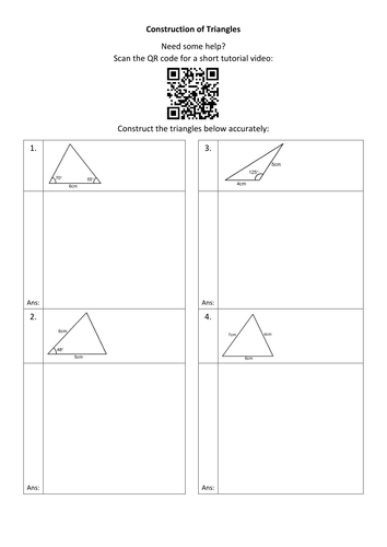 Catch Up Questions - Geometry - Editable Part 1