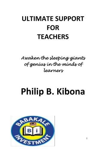 ULTIMATE SUPPORT TO TEACHERS (Teaching and Learning Techniques)