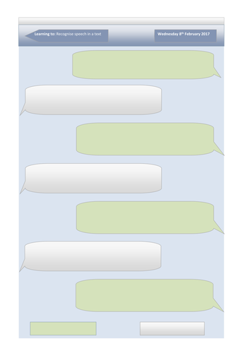 Blank iPhone Conversation Template