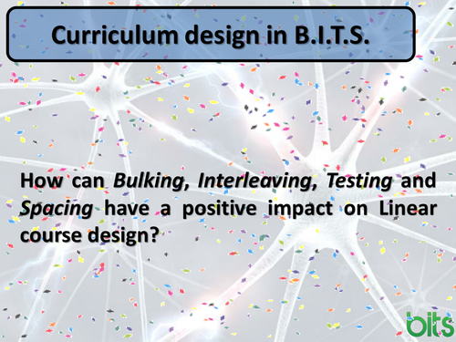 Curriculum design for the linear course