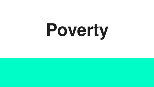 Development Economics - Poverty