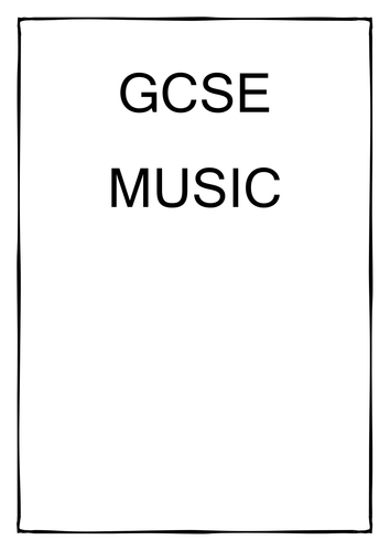 Introduction to Eduqas GCSE Music
