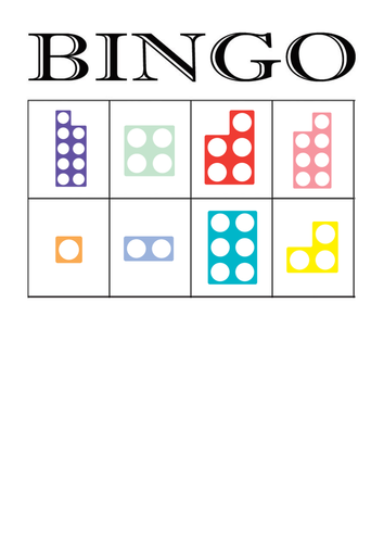 Maths Bingo Game