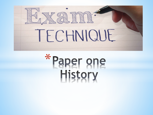AQA new History GCSE 1-9 how to answer section A questions