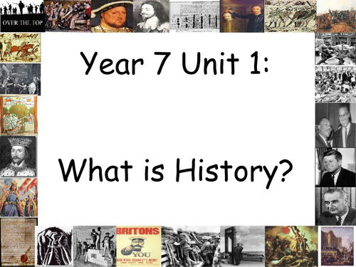Year 7 History skills entire unit