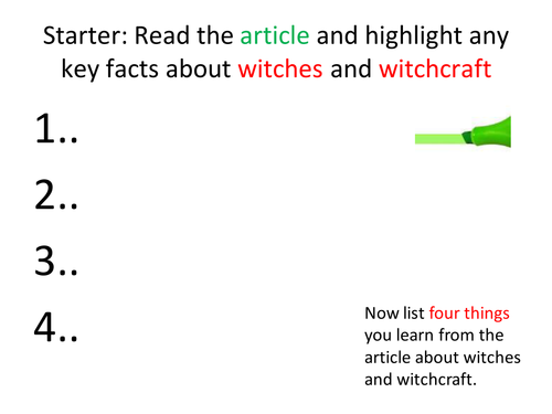 Macbeth Meets the Witches Act 1, Scene 3 - GCSE English Literature Lesson