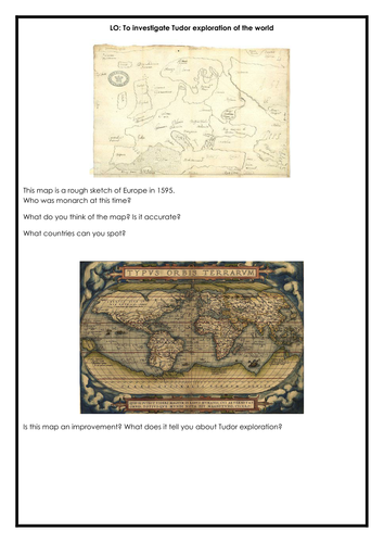 Tudor exploration - circumnavigating the globe