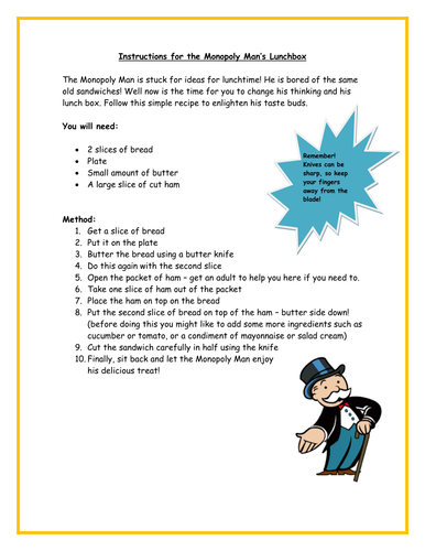 example-text-instructions-ks2-teaching-resources