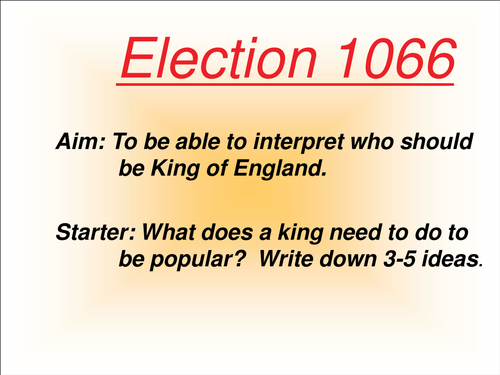 1066 Norman invasion