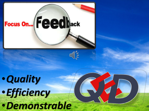 QED - and feedback