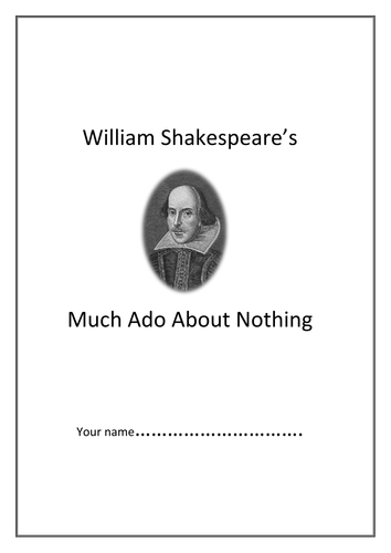 Much Ado About Nothing workbooklet
