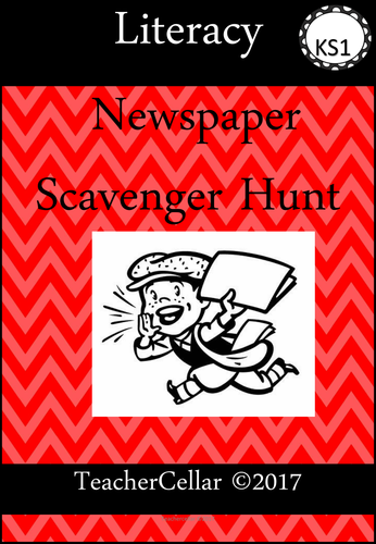 Newspaper Scavenger Hunt