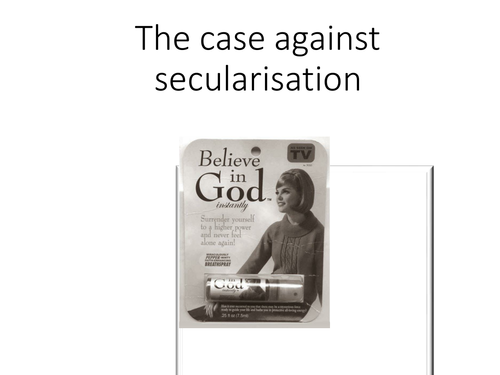 Arguments against secularisation