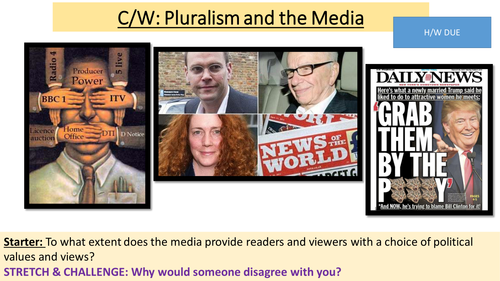 Pluralism and the Media - OCR