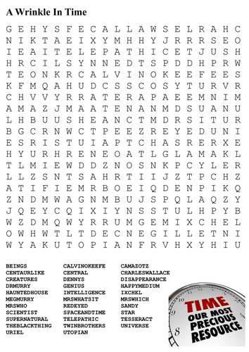Popular Elementary Books Word Search Pack