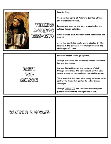 Natural Law Flash Cards - Revision