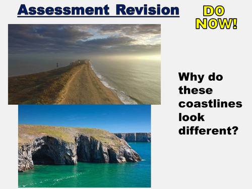 New AQA GCSE UK Physical Environment- Coasts Lesson 5.5 Assessment Prep