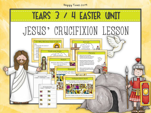 Year 3/ 4 EASTER Jesus Crucifixion Lesson
