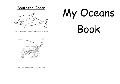 Oceans booklet