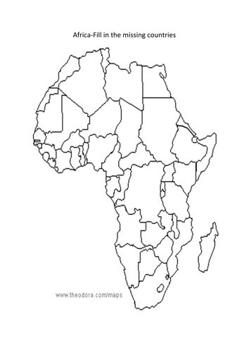 A unit of work on Africa