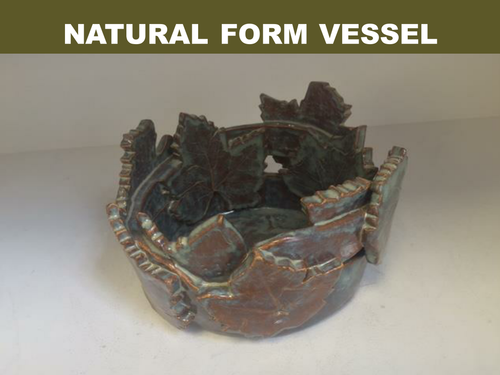 Natural Form Ceramic Vessel