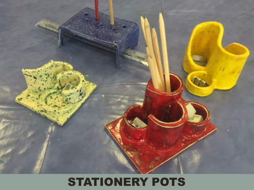 How to make a ceramic stationary pot