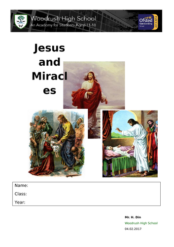 Jesus and Miracles
