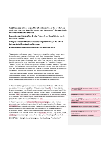 Frankenstein essay questions and answers picture