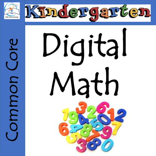 Whiteboard Kindergarten Math - Common Core Aligned