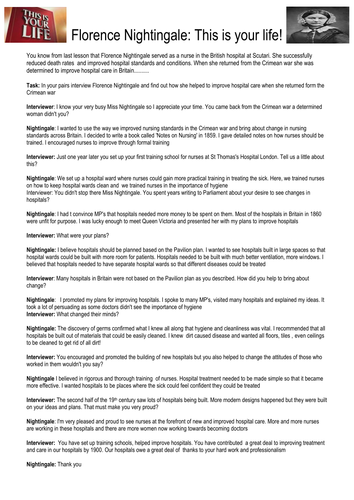 Florence.nightingale thesis statement image