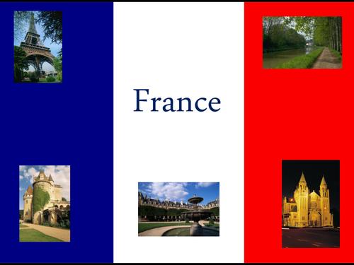 French: start of unit/year assessment PowerPoint.  Group or individual activity