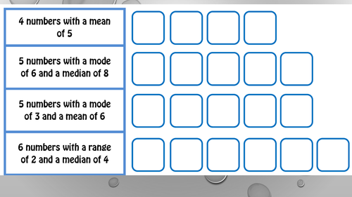 Set of data starters