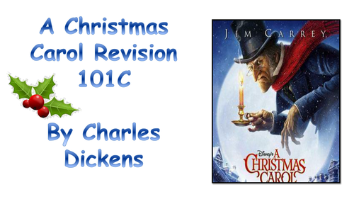 A Christmas Carol Revision Booklet | Teaching Resources