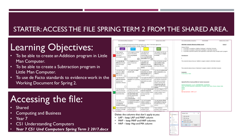 KS3 CS1 Understanding Computer Input Process Output