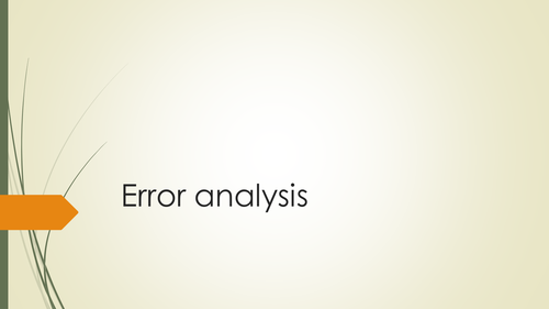 Btec applied science level 3 subsidiary diploma unit 1.1 and 6.2 error analysis and titration
