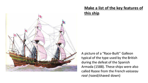 *Full Lesson* Changing Nature of the Royal Navy: Introduction and the Age of Sail (Edexcel A-Level)