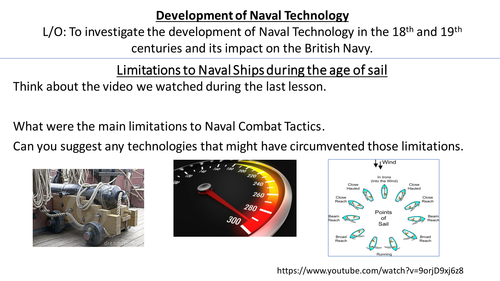 *Full Lesson* Changing Nature of Royal Navy: Development of Technology (Edexcel A-Level History)
