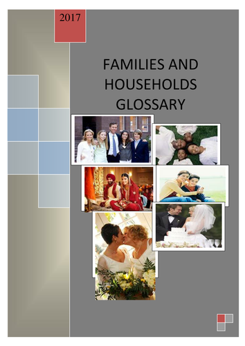 AQA Families and Households Glossary