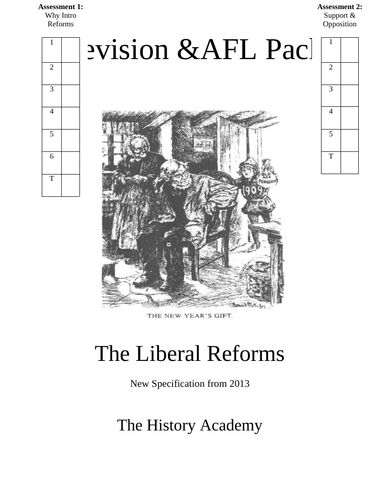 Liberal Reforms 1906 - 1911