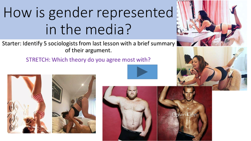 Representation of gender in the media - OCR