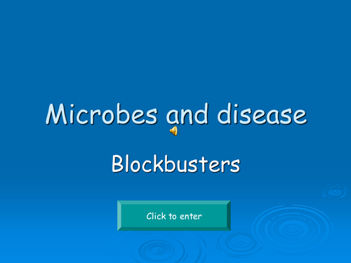 Microbes and disease Blockbusters quiz