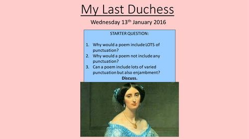 My Last Duchess