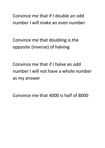 Doubling and halving unit of work