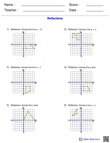 Week 2 Spring 2 year 6 reflecting shapes activity