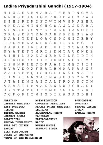 The Top 12 Most famous Women of all time Word Search Pack
