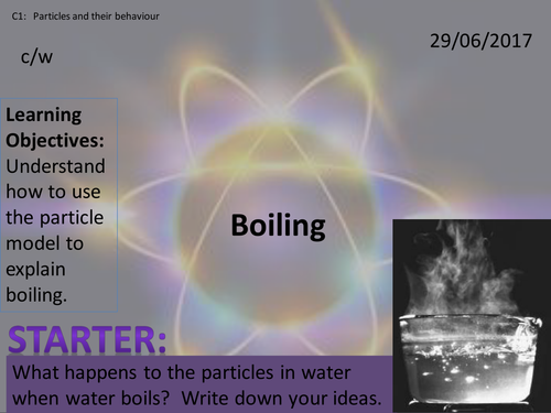 Activate 1: C1: 1.4  Boiling