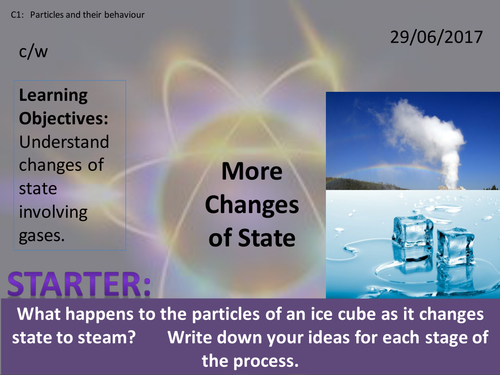 Activate 1: C1: 1.5  More Changes of State