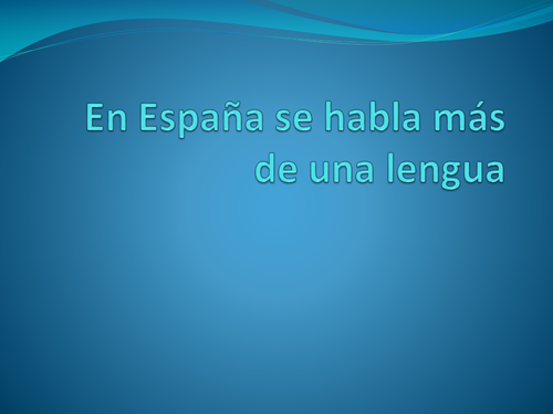 New AQA AS Spanish En Espana se habla mas de una lengua